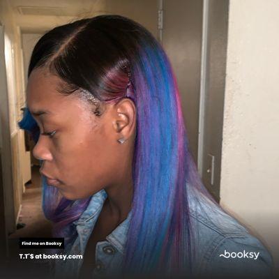 Lace front done by me