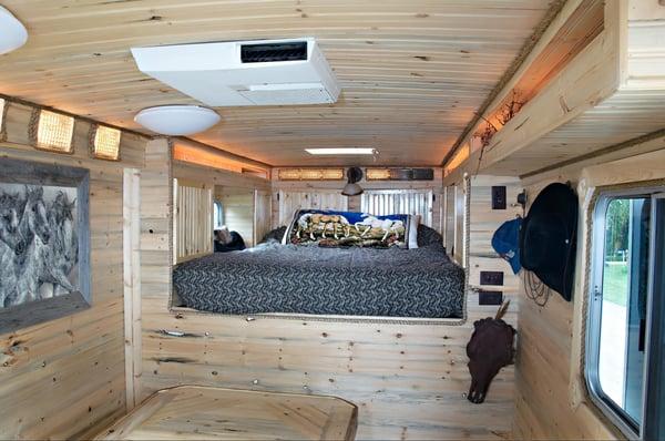 Horse Trailer Interior
