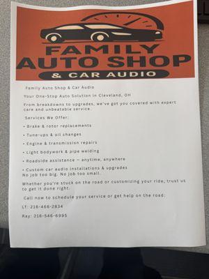 Familyautoshopandcaraudio