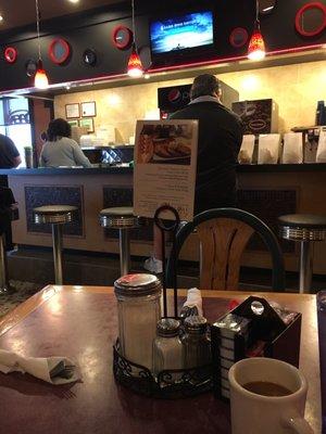 I'm having breakfast now (after a 12-hour fast for blood-work this morning!