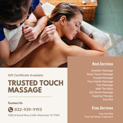 Check out our services and benefits