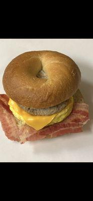 Breakfast bagel