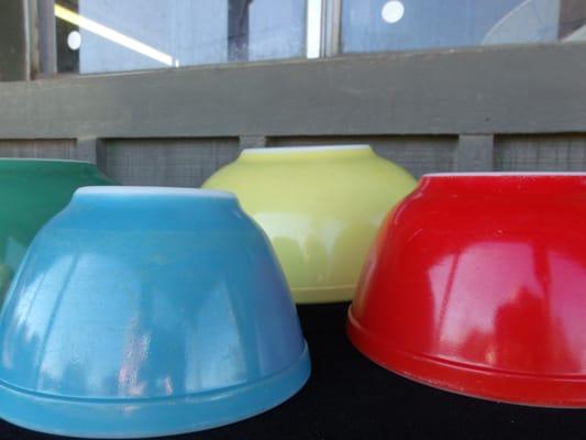 Pyrex bowls, just one of the many treasures sure to be found at Yesterdays.