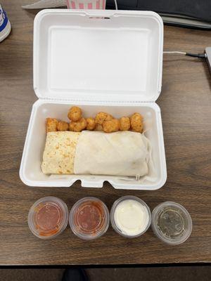 Chorizo Breakfast Burrito