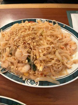 Shrimp lo mein