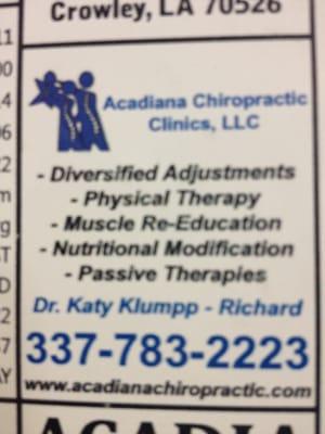 Acadiana Chiropractic Clinics