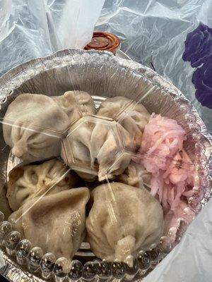 Beef steamed momo