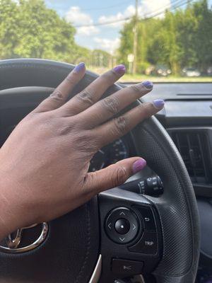 The colors I ended up choosing.