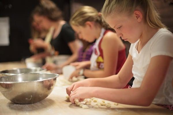 making bread at Flour + Water