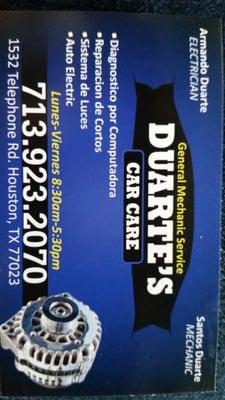 Duarte's Car Care