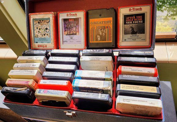 8 tracks by the front window (5/23/25)