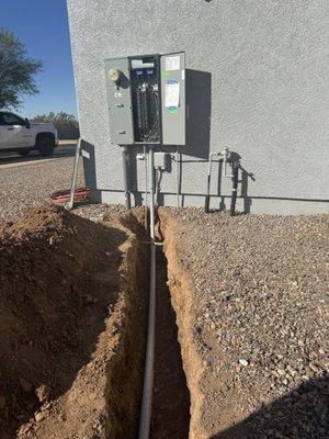 400 amp panel going to 200Amp shop panel