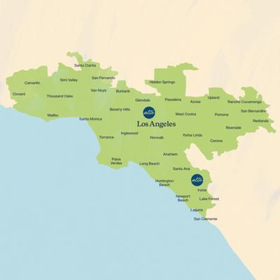 Alto's service area coverage