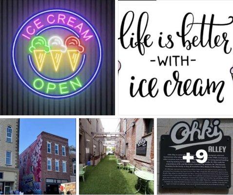 Alley Scoops Ice Cream