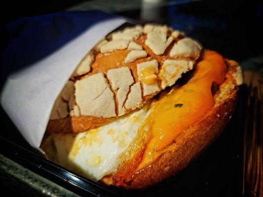 Concha Breakfast Sandwich