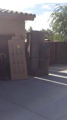 Atlas did a delivery for me this is how it ended up