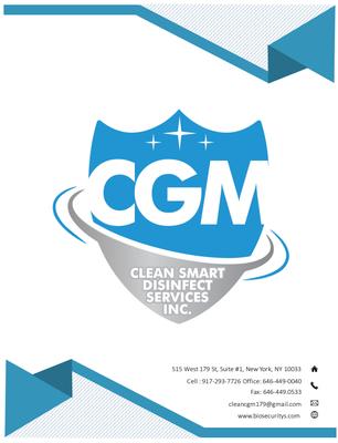 CGM Clean Smart Disinfect Services