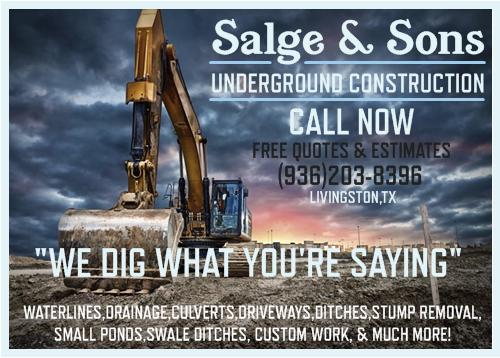 Salge and Sons Underground Construction