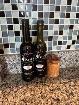 Garlic Cilantro Balsamic and EVOO