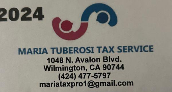 Maria Tuberosi Tax Service
