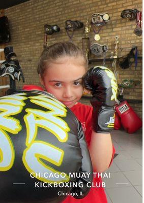 My daughter loves Muay Thai