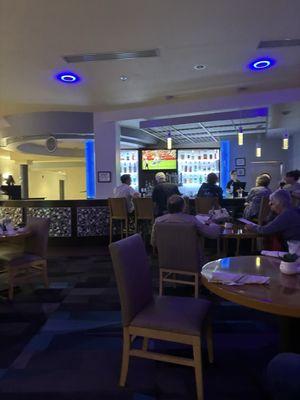 Lobby bar and restaurant far exceeded expectations.