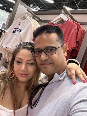 She got her hair colored and I got my hair cut with Helen