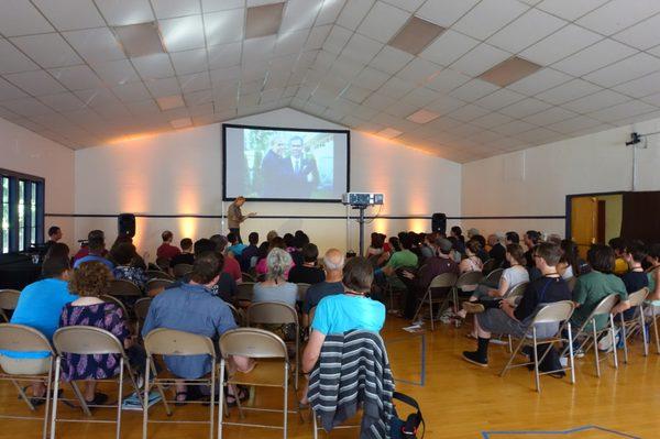 Keynote speaker at Wayfinder Weekend