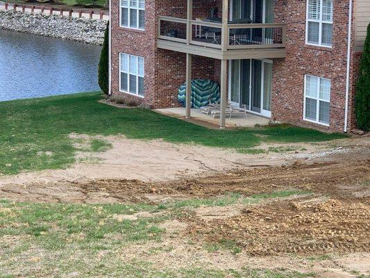 Current yard that the owner calls BETTER