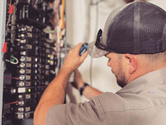 Electrical panel installation in Richfield Ohio