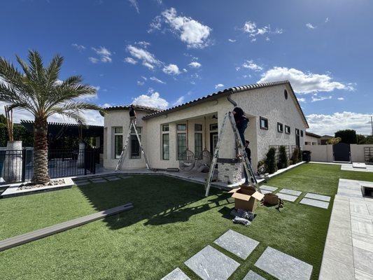 6" Seamless Gutter Installation