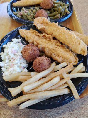 3 Piece Batter Dipped Fish Meal