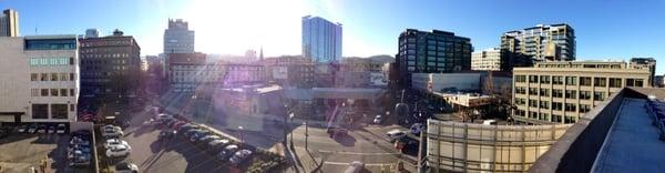 View from our rooftop