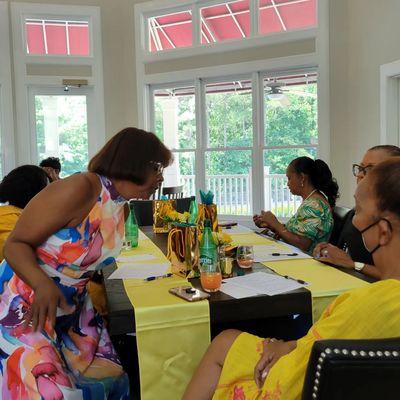 Jamaican themed bridal shower