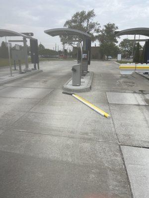 The gate that fell on my car.