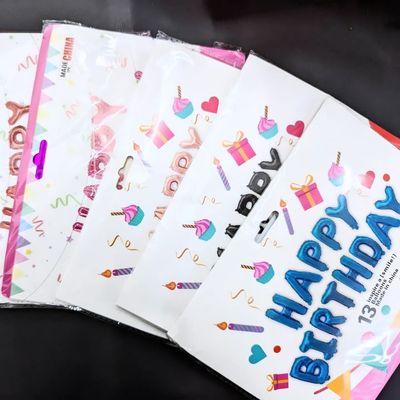 Various Happy birthday banners