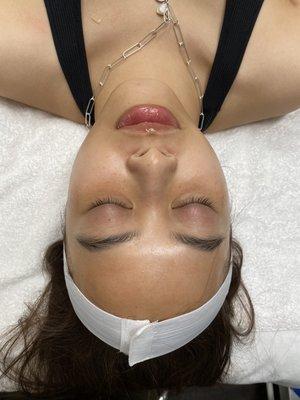 Blueberry smoothie peel from Cosmedix