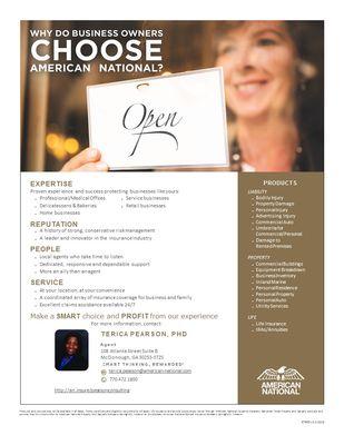 Business insurance the cover your major needs. Call us today - 770-472-1800.