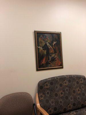 Classic "clown" painting