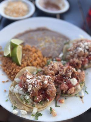 Ceviche tacos