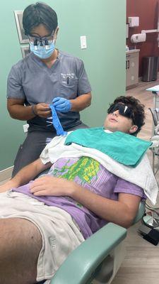 Use of personal shades