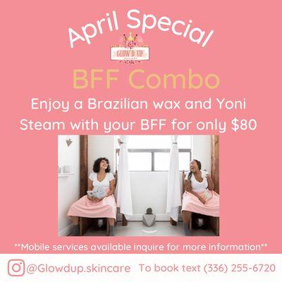 BFF combos available!