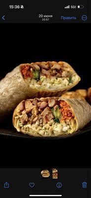 Shawarma wrap
