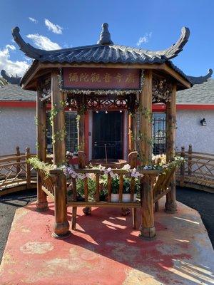 Chinese Pavillion in front of Amitofo Buddhist Temple