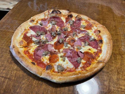 Geaux Carnivore Pizza 12"