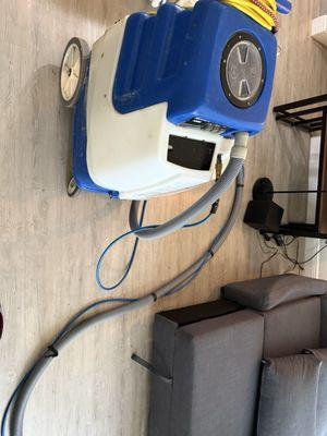 Industrial cleaning device used