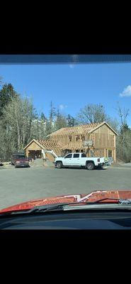 Framing of new construction