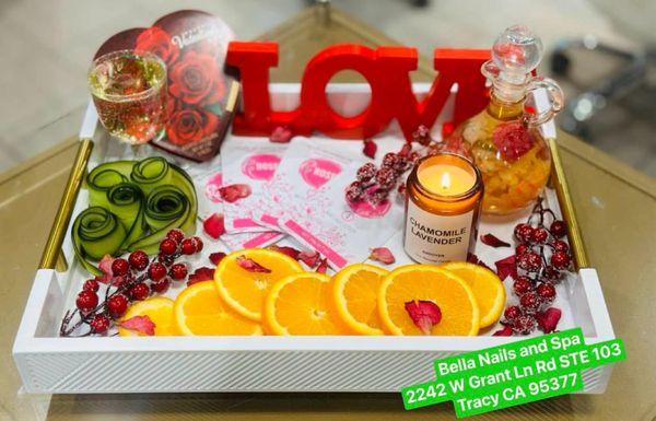 Valentine's Pedicure