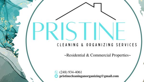 Pristine Cleaning and Organizing