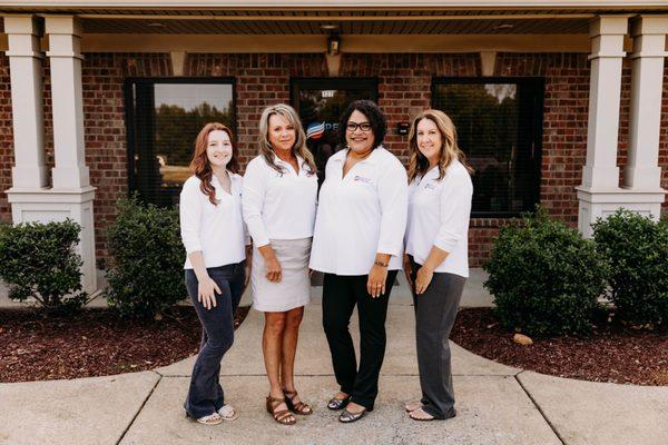 Our amazing office team!